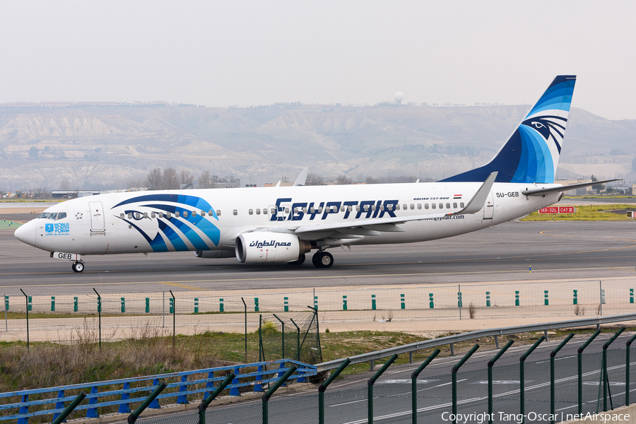 EgyptAir Boeing 737-866 (SU-GEB) | Photo 558368