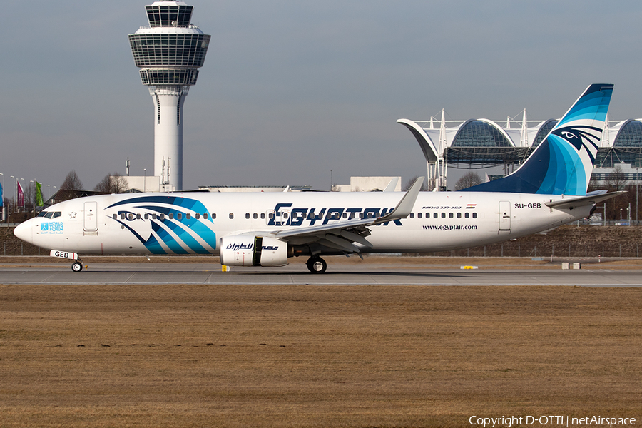 EgyptAir Boeing 737-866 (SU-GEB) | Photo 373884