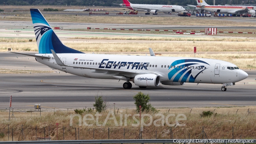 EgyptAir Boeing 737-866 (SU-GEC) | Photo 236596