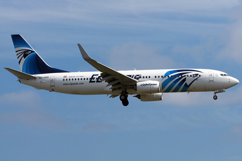 EgyptAir Boeing 737-866 (SU-GED) at  Copenhagen - Kastrup, Denmark