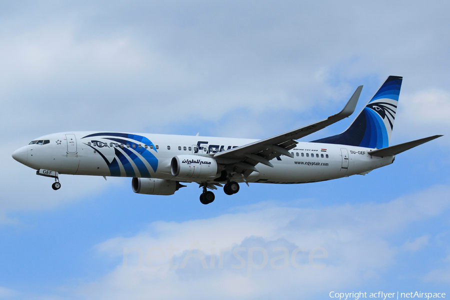 EgyptAir Boeing 737-866 (SU-GEF) | Photo 454174