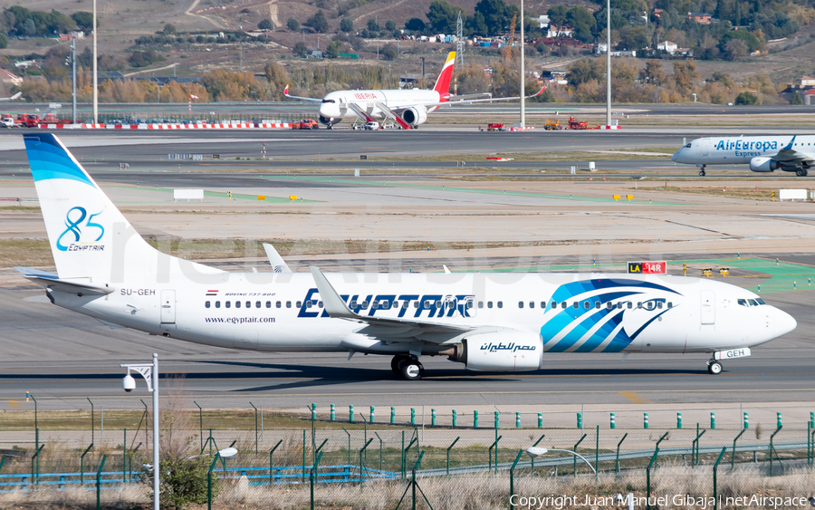 EgyptAir Boeing 737-866 (SU-GEH) | Photo 360087