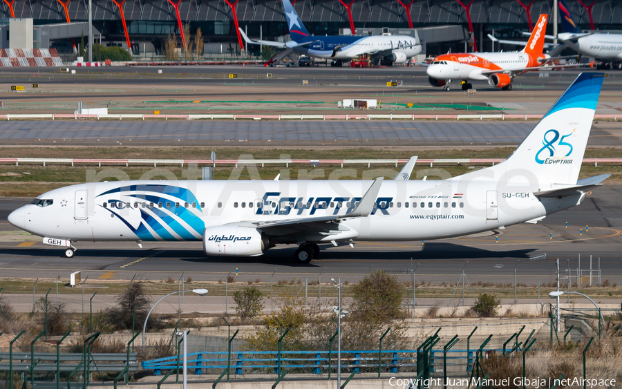 EgyptAir Boeing 737-866 (SU-GEH) | Photo 361720