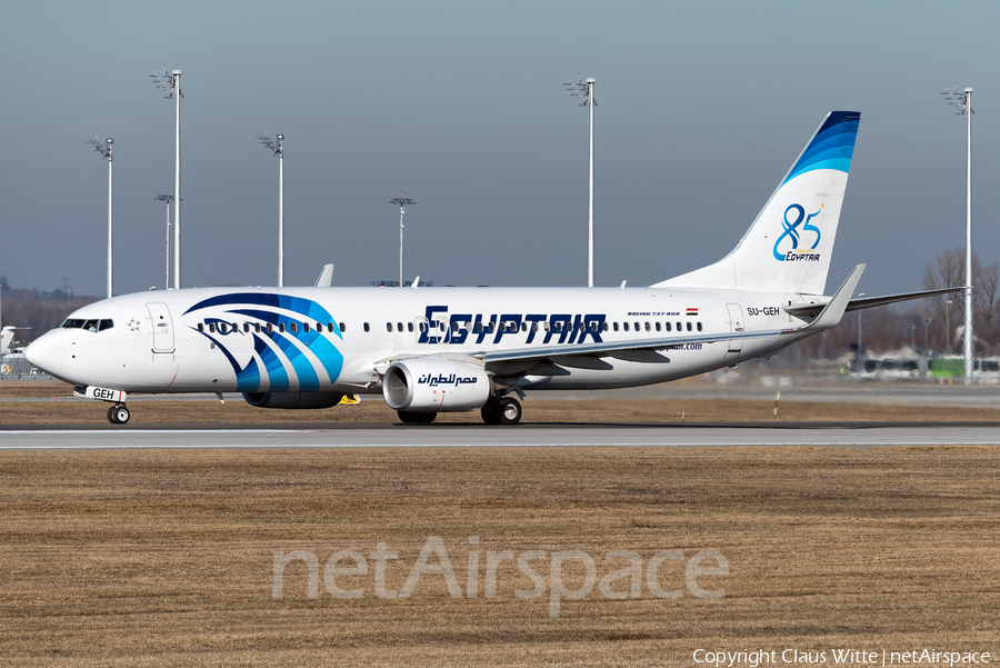 EgyptAir Boeing 737-866 (SU-GEH) | Photo 317953