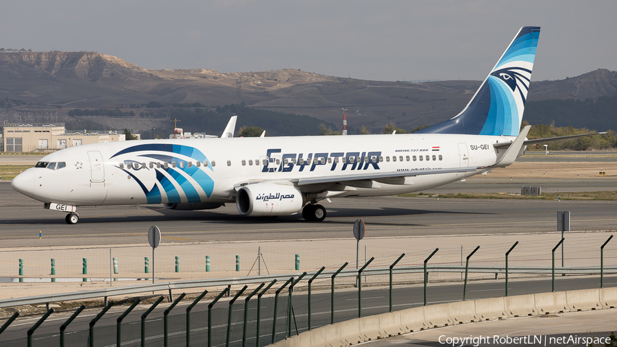 EgyptAir Boeing 737-866 (SU-GEI) | Photo 589882