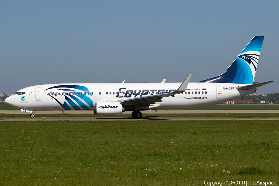 EgyptAir Boeing 737-866 (SU-GEK) | Photo 243420
