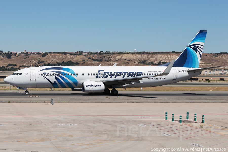 EgyptAir Boeing 737-866 (SU-GEK) | Photo 634868