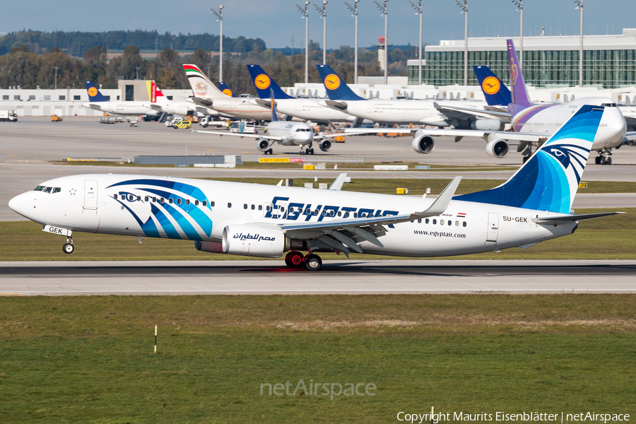 EgyptAir Boeing 737-866 (SU-GEK) | Photo 194197