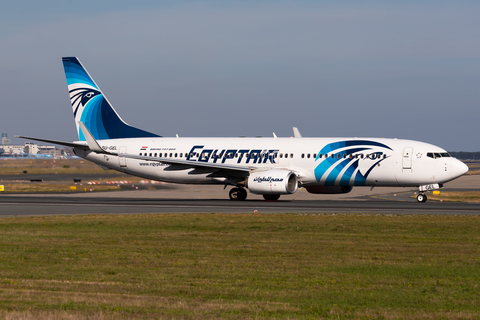 EgyptAir Boeing 737-866 (SU-GEL) at  Frankfurt am Main, Germany