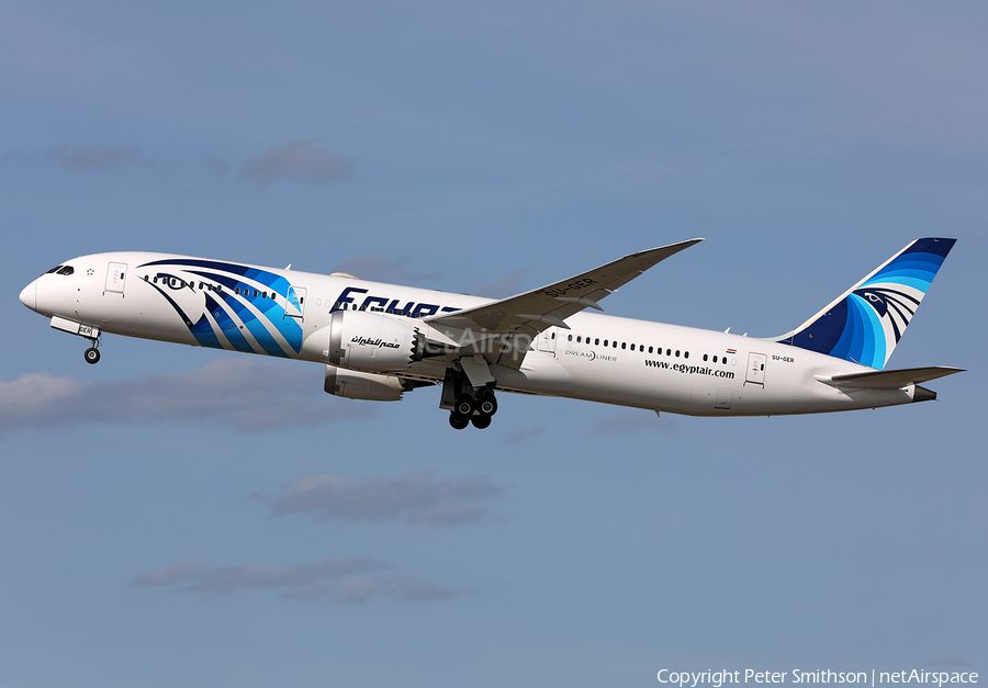 EgyptAir Boeing 787-9 Dreamliner (SU-GER) | Photo 402055