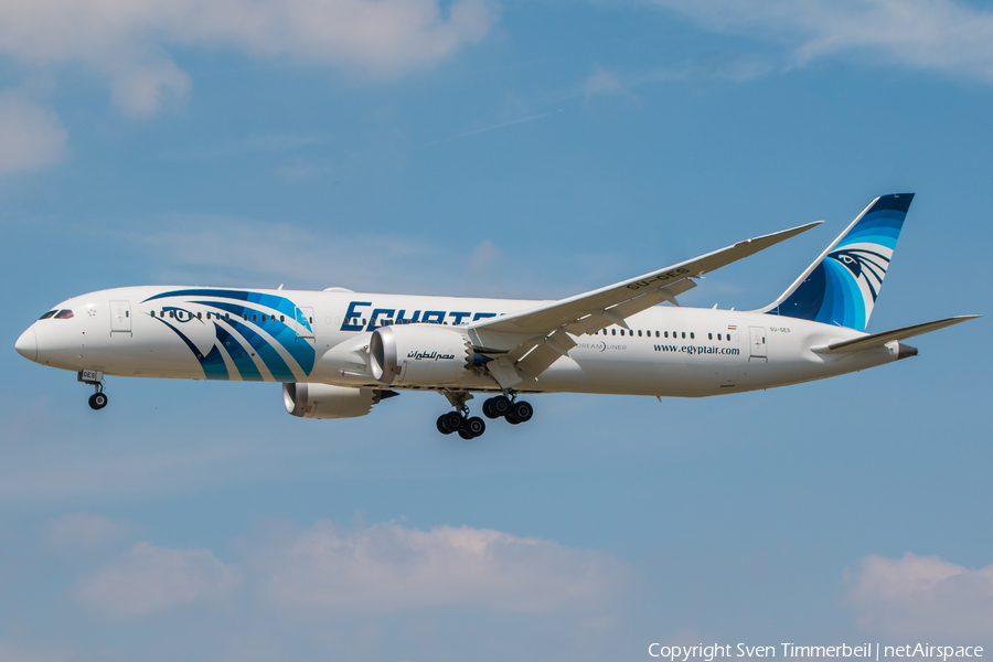 EgyptAir Boeing 787-9 Dreamliner (SU-GES) | Photo 334736