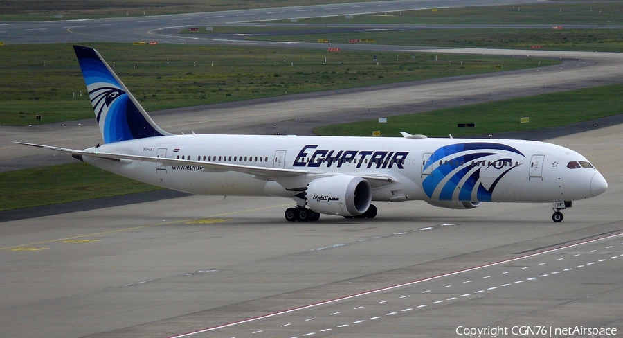 EgyptAir Boeing 787-9 Dreamliner (SU-GET) | Photo 410543