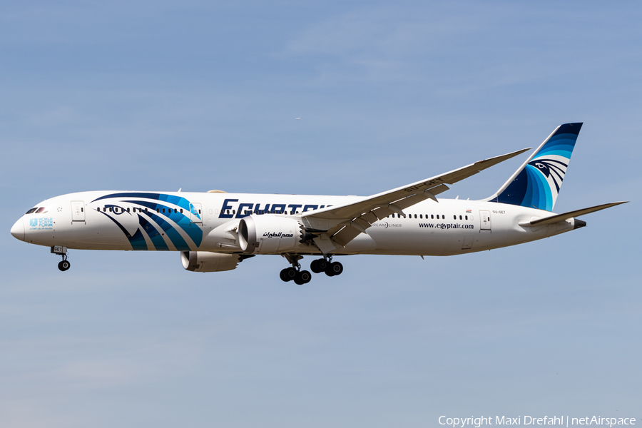 EgyptAir Boeing 787-9 Dreamliner (SU-GET) | Photo 518126