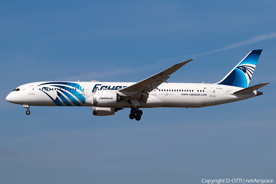 EgyptAir Boeing 787-9 Dreamliner (SU-GET) | Photo 669279