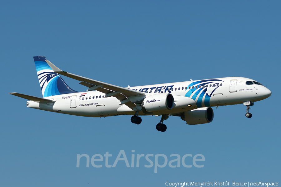 EgyptAir Airbus A220-300 (SU-GFE) | Photo 399559