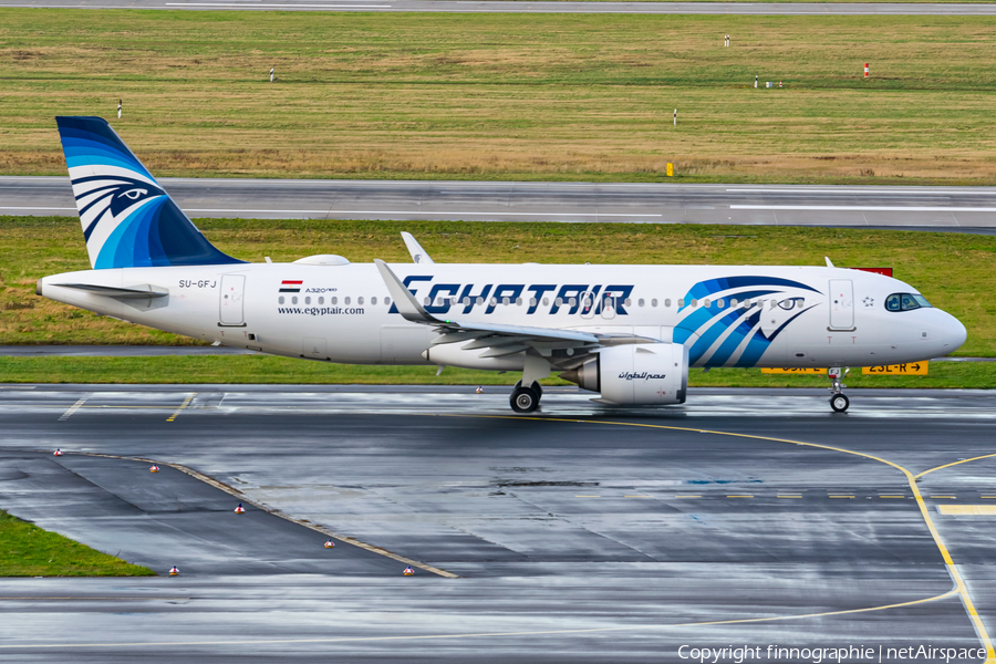EgyptAir Airbus A320-251N (SU-GFJ) | Photo 481374