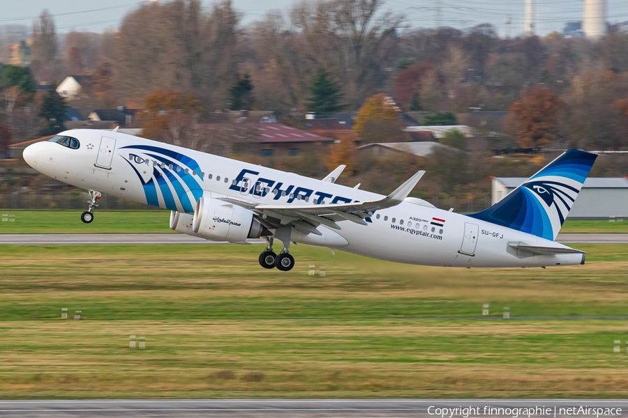 EgyptAir Airbus A320-251N (SU-GFJ) | Photo 481375