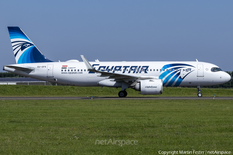 EgyptAir Airbus A320-251N (SU-GFK) | Photo 495523