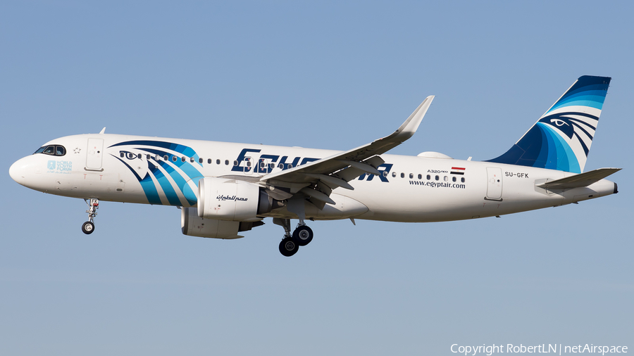 EgyptAir Airbus A320-251N (SU-GFK) | Photo 600954