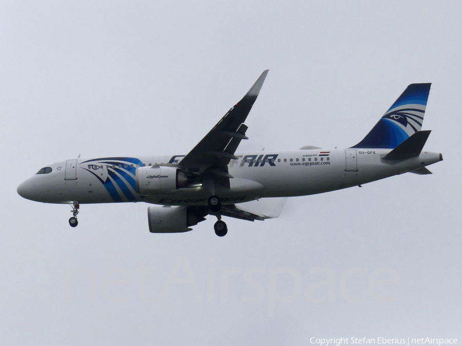 EgyptAir Airbus A320-251N (SU-GFK) | Photo 409157