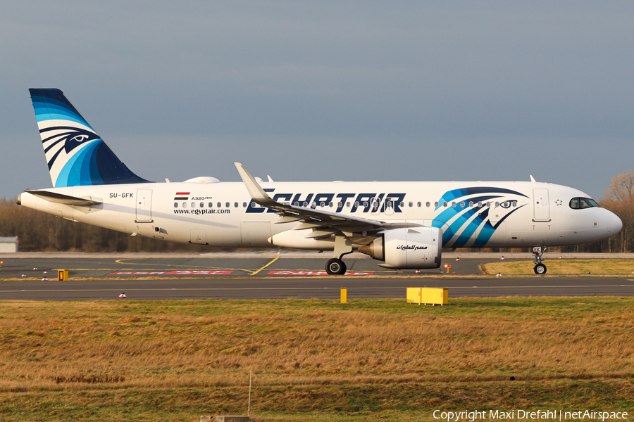 EgyptAir Airbus A320-251N (SU-GFK) | Photo 487126