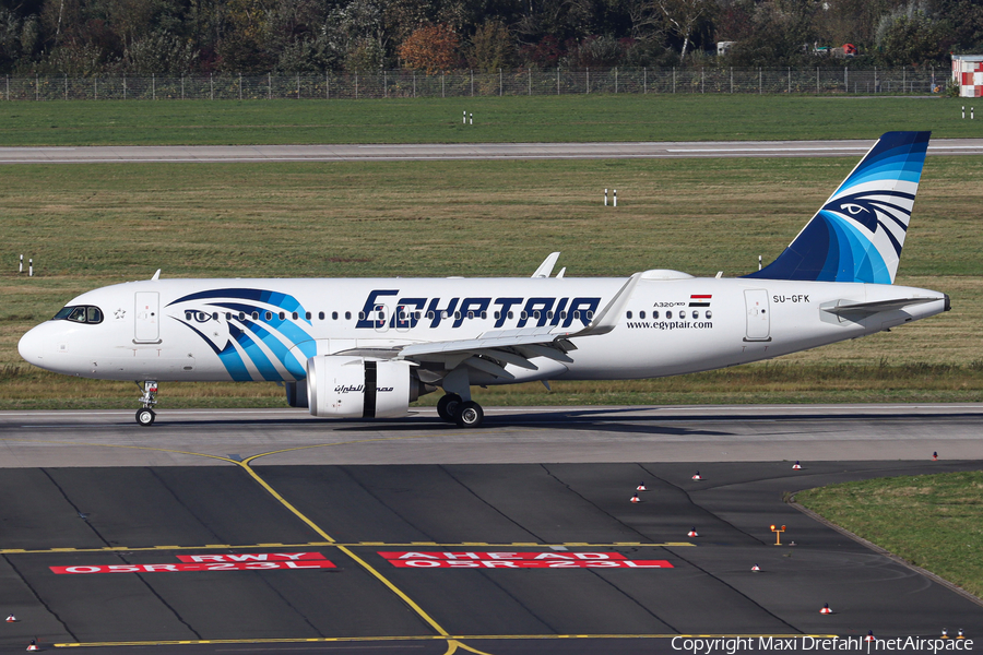 EgyptAir Airbus A320-251N (SU-GFK) | Photo 491442
