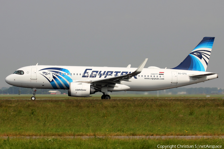 EgyptAir Airbus A320-251N (SU-GFN) | Photo 455752