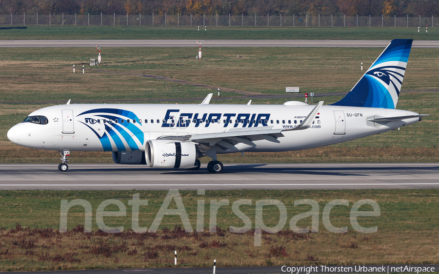 EgyptAir Airbus A320-251N (SU-GFN) | Photo 480406