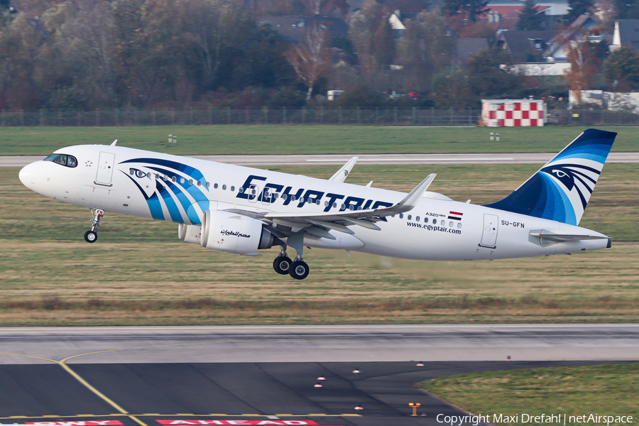 EgyptAir Airbus A320-251N (SU-GFN) | Photo 490450