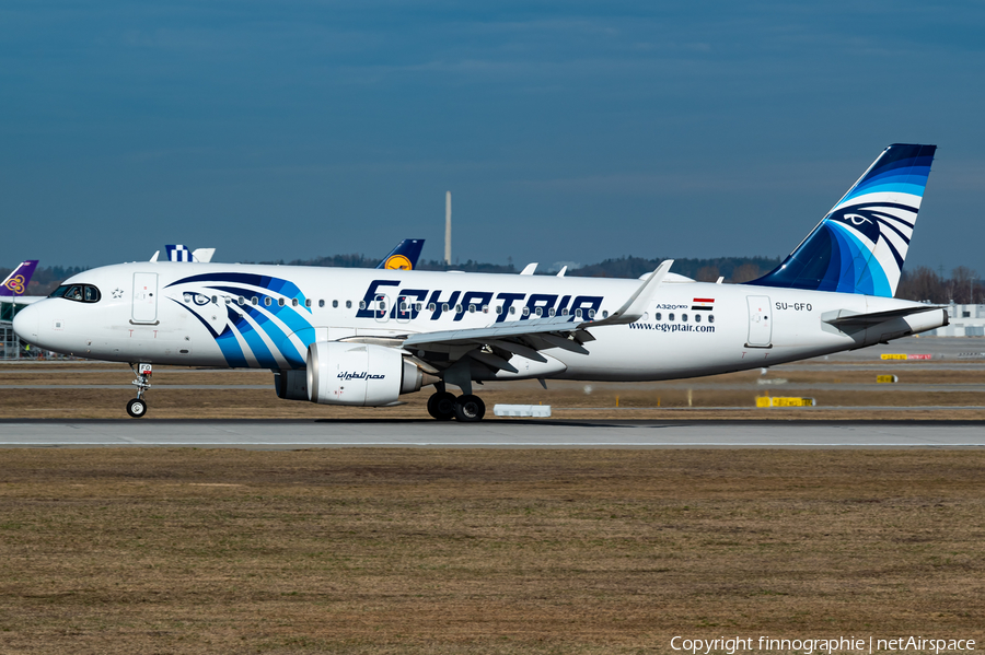 EgyptAir Airbus A320-251N (SU-GFO) | Photo 611958