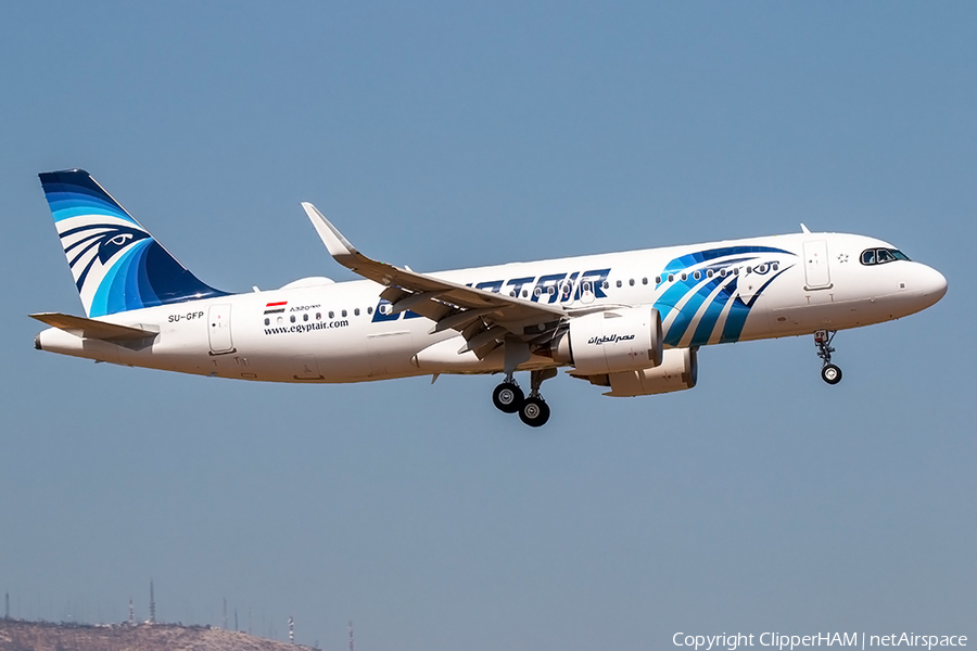 EgyptAir Airbus A320-251N (SU-GFP) | Photo 412196
