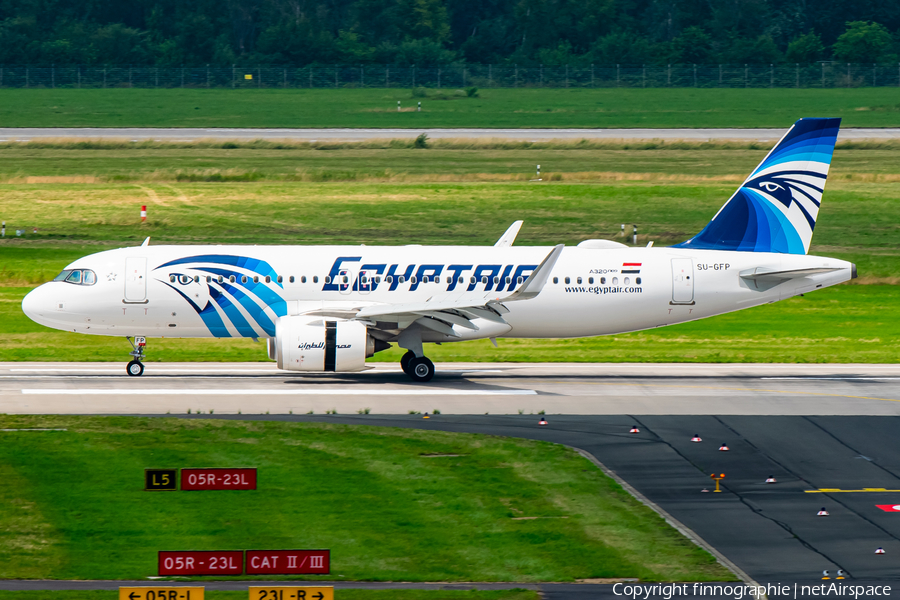 EgyptAir Airbus A320-251N (SU-GFP) | Photo 455841