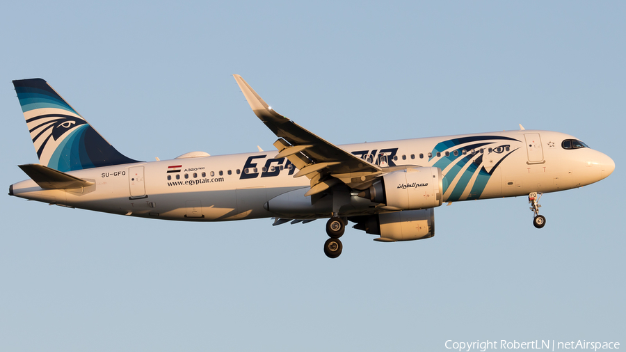 EgyptAir Airbus A320-251N (SU-GFQ) | Photo 603011