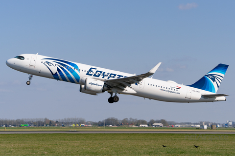 EgyptAir Airbus A321-251NX (SU-GFU) at  Amsterdam - Schiphol, Netherlands