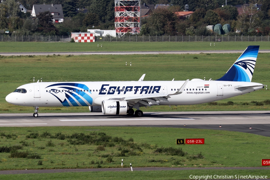 EgyptAir Airbus A321-251NX (SU-GFV) | Photo 595014