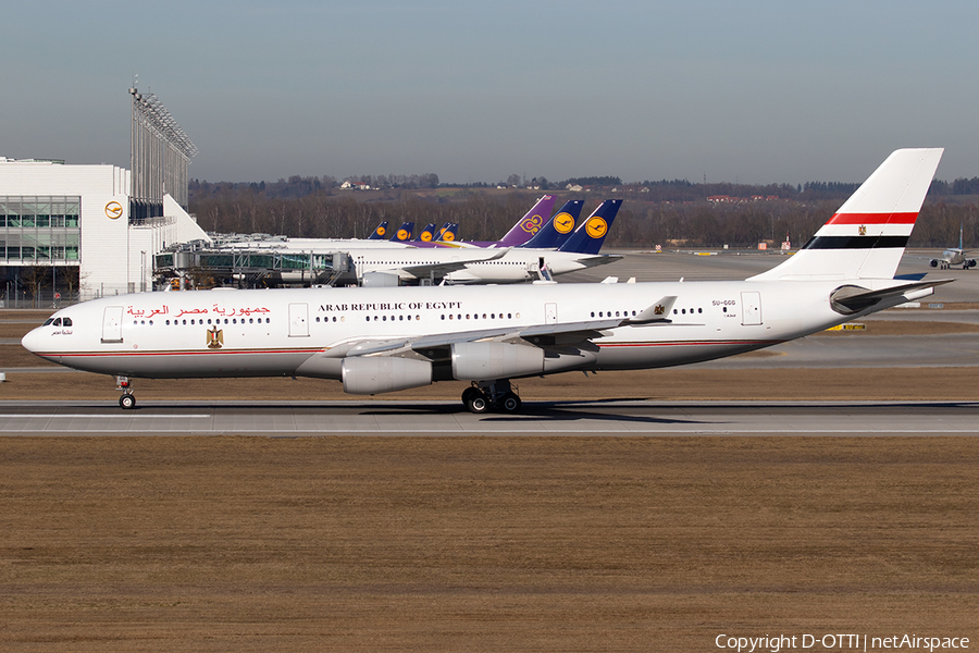 Egyptian Government Airbus A340-211 (SU-GGG) | Photo 297789