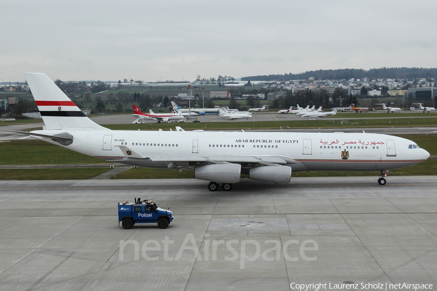 Egyptian Government Airbus A340-211 (SU-GGG) | Photo 66210