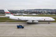 Egyptian Government Airbus A340-211 (SU-GGG) at  Zurich - Kloten, Switzerland