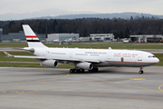 Egyptian Government Airbus A340-211 (SU-GGG) at  Zurich - Kloten, Switzerland