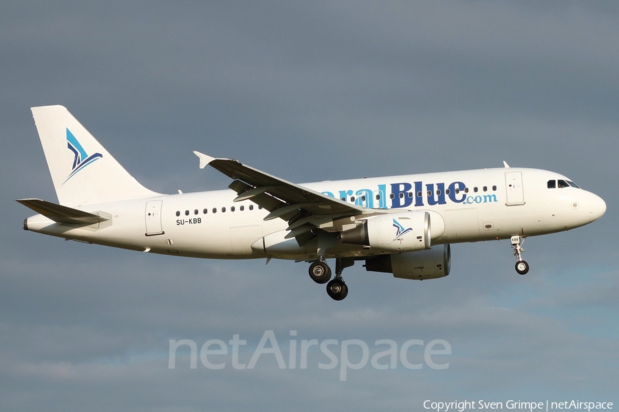 KoralBlue Airbus A319-112 (SU-KBB) | Photo 11496