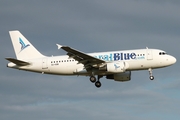 KoralBlue Airbus A319-112 (SU-KBB) at  Hamburg - Fuhlsbuettel (Helmut Schmidt), Germany