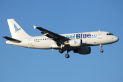 KoralBlue Airbus A319-112 (SU-KBB) at  Hamburg - Fuhlsbuettel (Helmut Schmidt), Germany