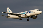 KoralBlue Airbus A319-112 (SU-KBB) at  Hamburg - Fuhlsbuettel (Helmut Schmidt), Germany