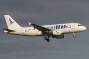 KoralBlue Airbus A319-112 (SU-KBB) at  Hamburg - Fuhlsbuettel (Helmut Schmidt), Germany