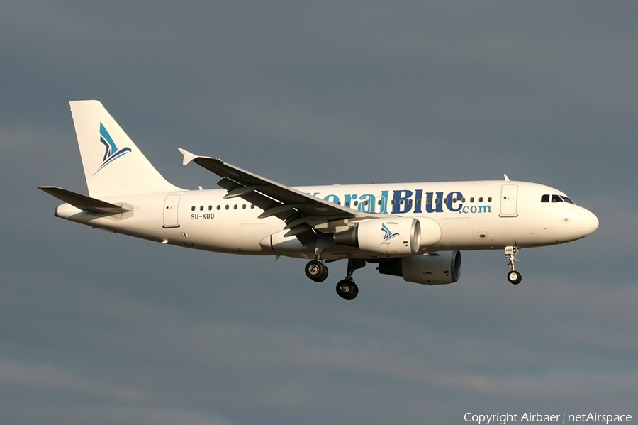 KoralBlue Airbus A319-112 (SU-KBB) | Photo 381273