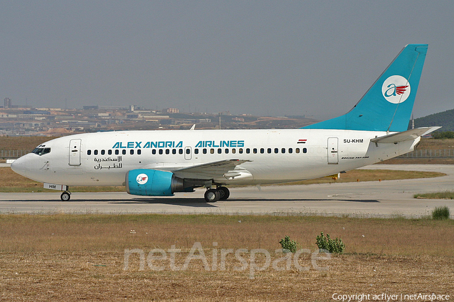 Alexandria Airlines Boeing 737-5C9 (SU-KHM) | Photo 162518