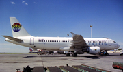 Ghana Airways  (Lotus Air) Airbus A320-214 (SU-LBD) at  Johannesburg - O.R.Tambo International, South Africa