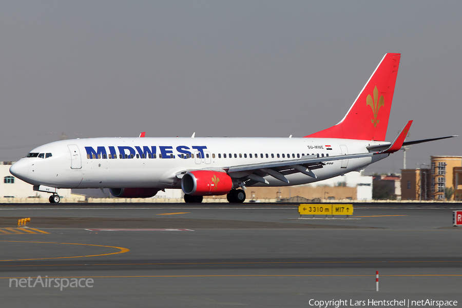 Midwest Airlines (Egypt) Boeing 737-8Q8 (SU-MWE) | Photo 396475