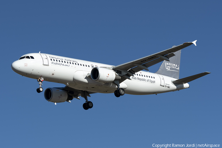 Nesma Airlines Airbus A320-214 (SU-NMG) | Photo 610271