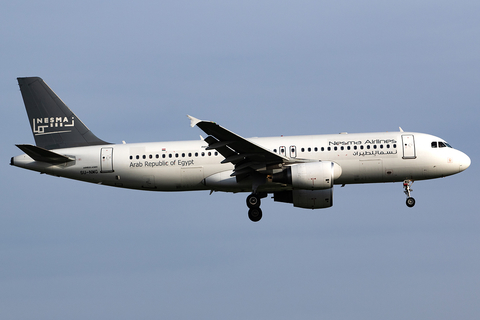 Nesma Airlines Airbus A320-214 (SU-NMG) at  Hamburg - Fuhlsbuettel (Helmut Schmidt), Germany